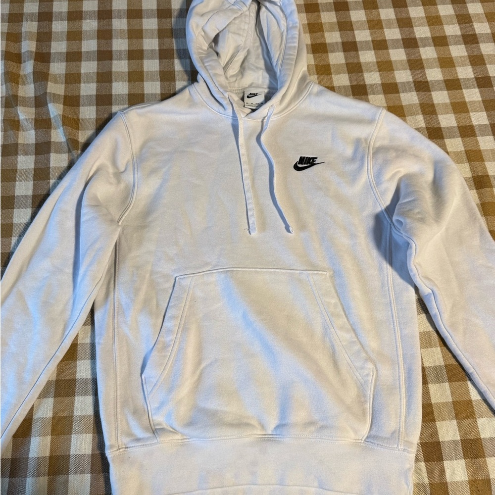 Nike Classic White Hoodie for Men